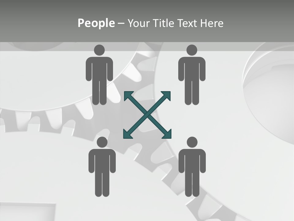Shapes Instrument Cogwheel PowerPoint Template