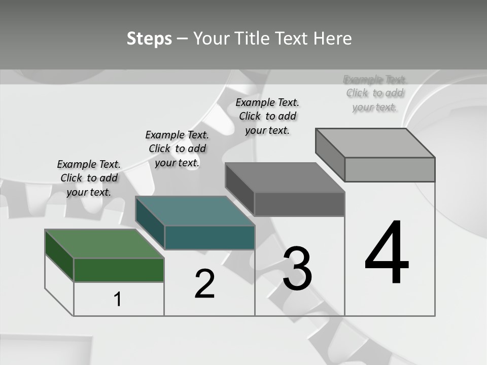 Shapes Instrument Cogwheel PowerPoint Template