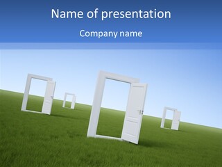 Way Imaginary Paradise PowerPoint Template