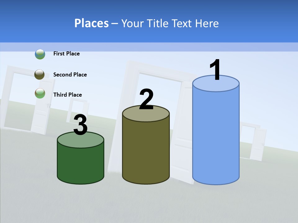 Way Imaginary Paradise PowerPoint Template