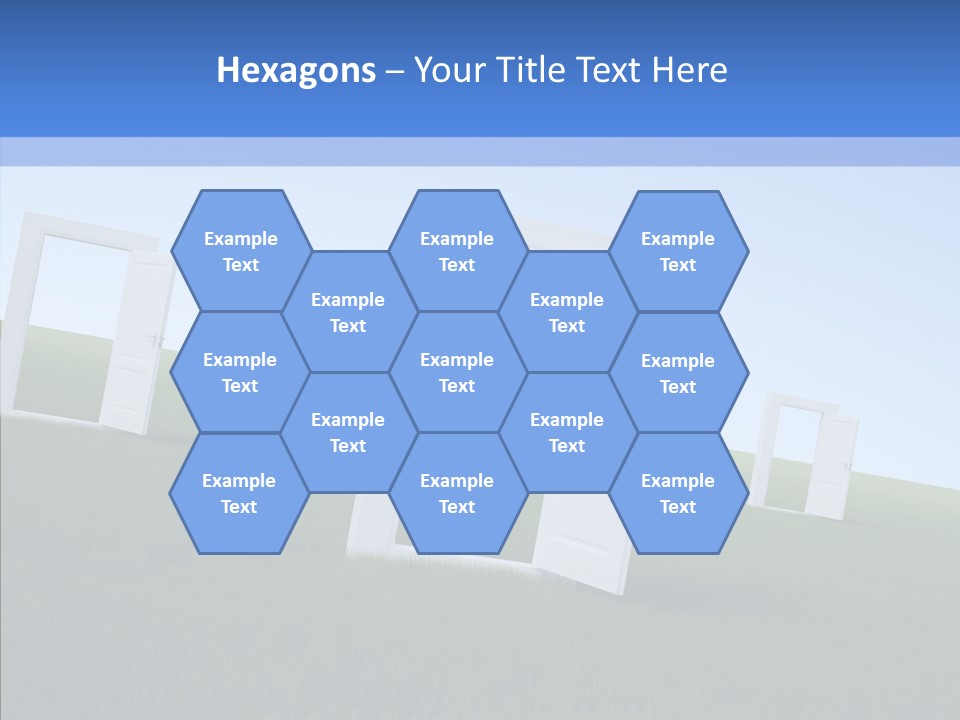 Way Imaginary Paradise PowerPoint Template