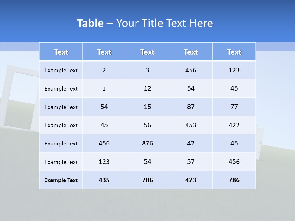 Way Imaginary Paradise PowerPoint Template