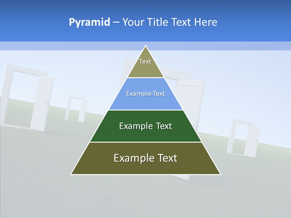 Way Imaginary Paradise PowerPoint Template