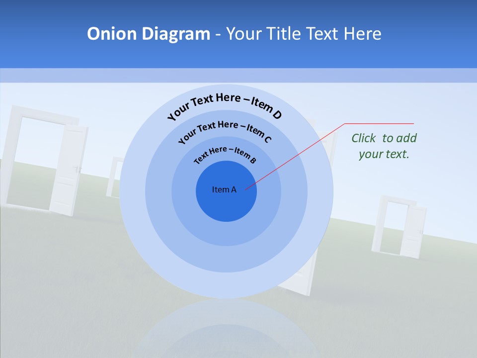 Way Imaginary Paradise PowerPoint Template