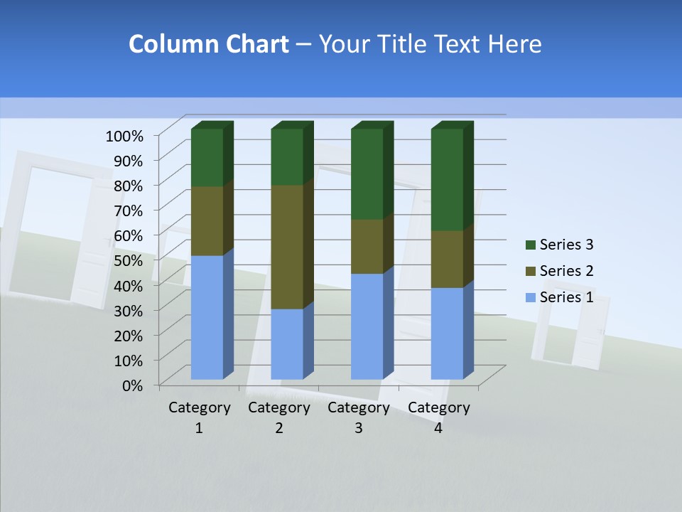 Way Imaginary Paradise PowerPoint Template