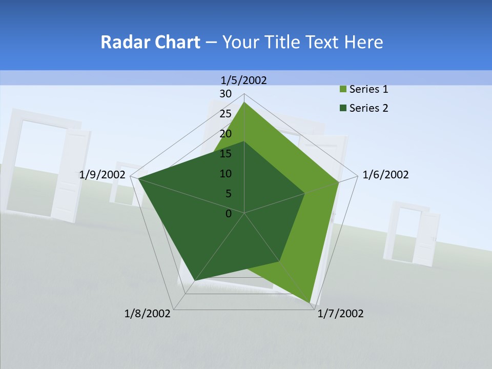Way Imaginary Paradise PowerPoint Template