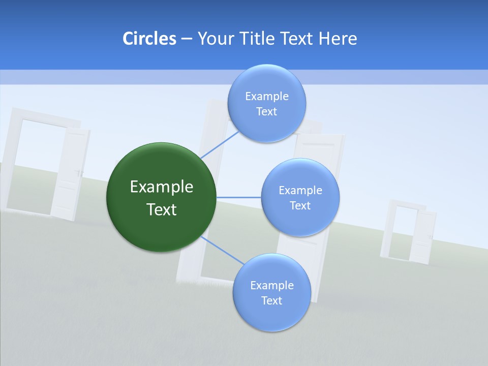 Way Imaginary Paradise PowerPoint Template