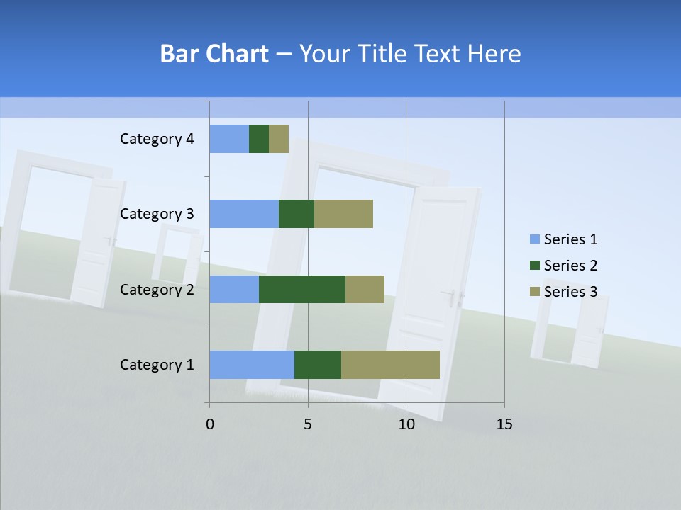 Way Imaginary Paradise PowerPoint Template