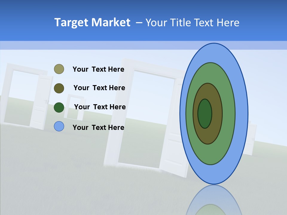 Way Imaginary Paradise PowerPoint Template