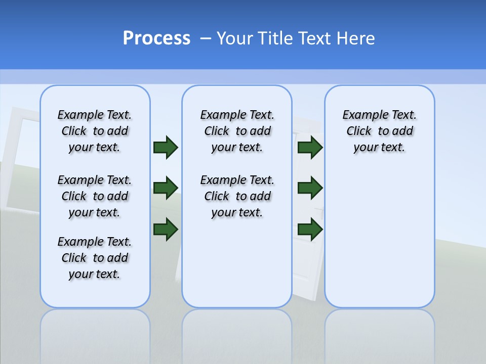 Way Imaginary Paradise PowerPoint Template