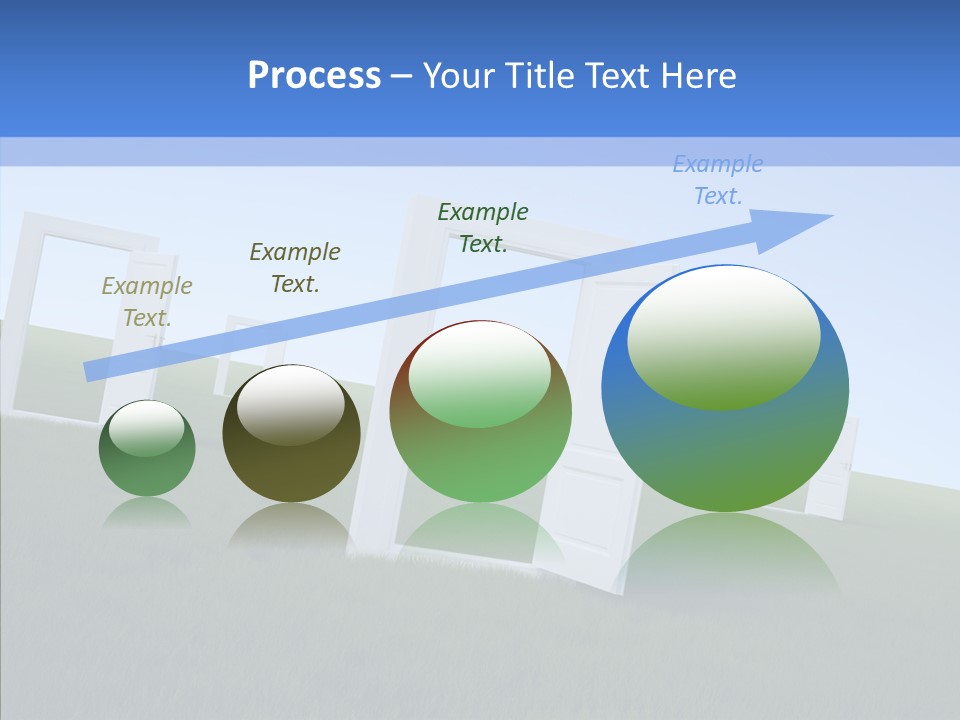 Way Imaginary Paradise PowerPoint Template
