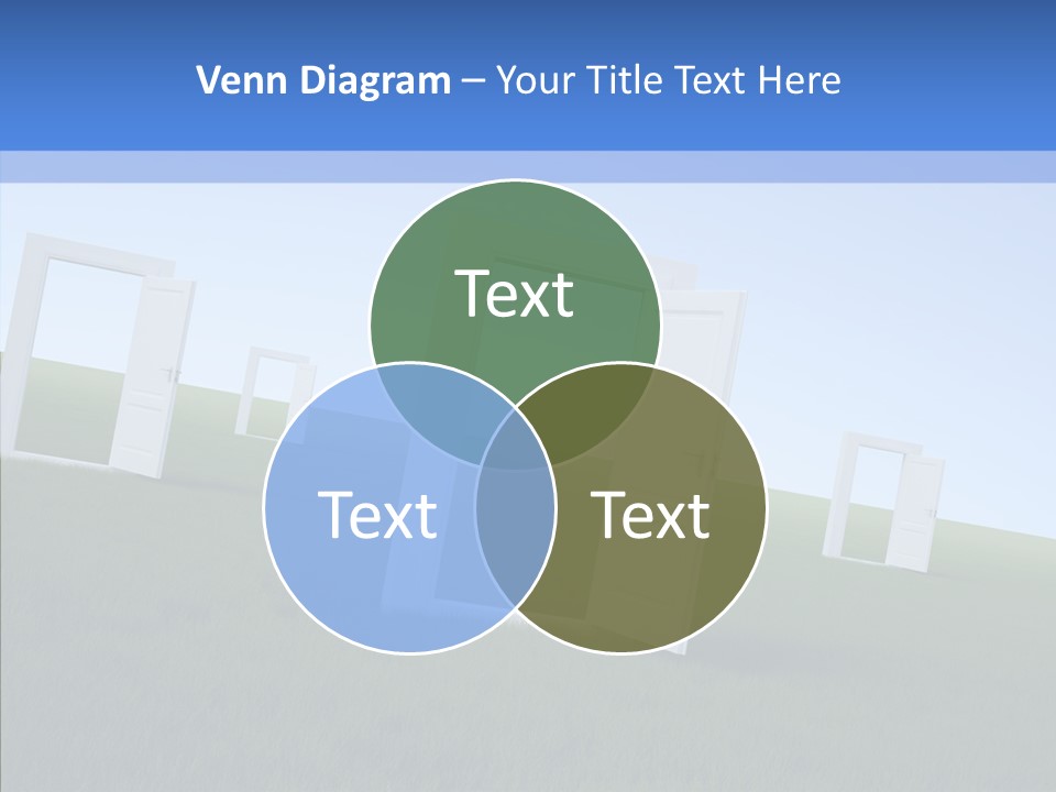 Way Imaginary Paradise PowerPoint Template