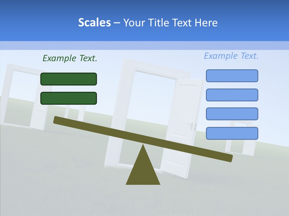 Way Imaginary Paradise PowerPoint Template