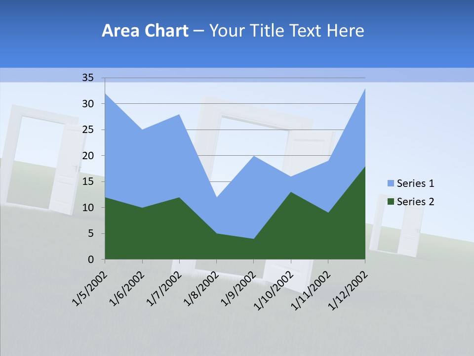 Way Imaginary Paradise PowerPoint Template