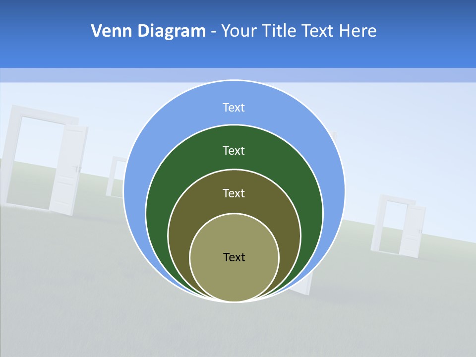 Way Imaginary Paradise PowerPoint Template