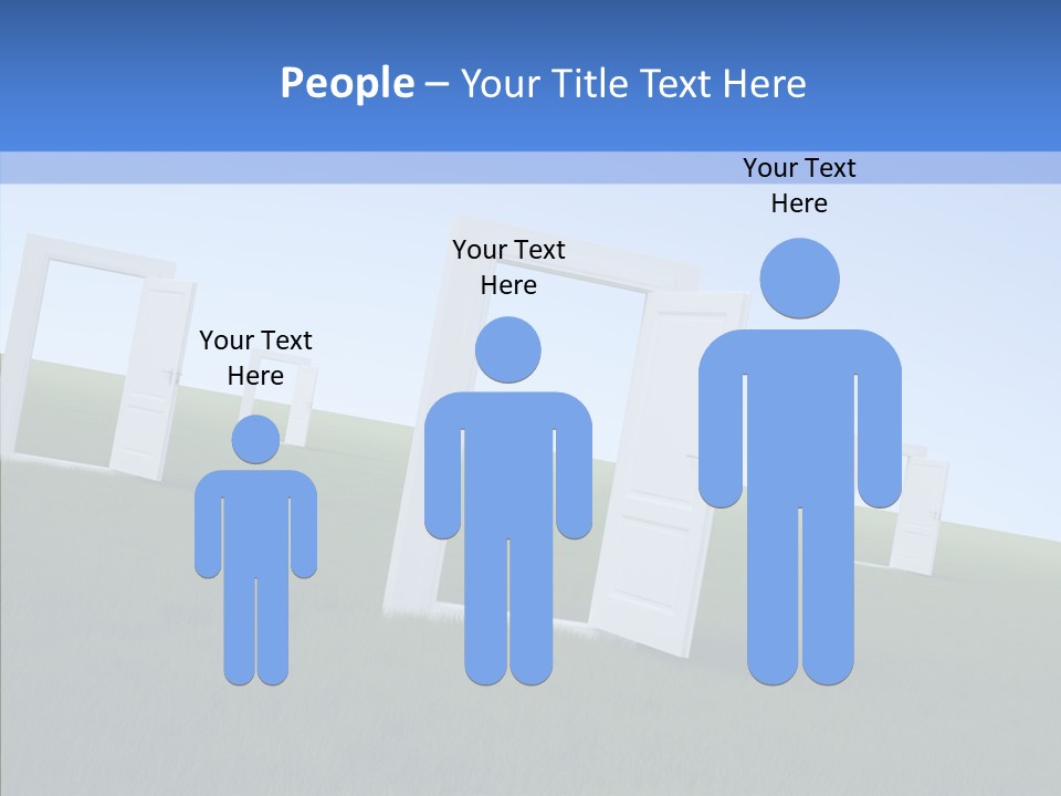 Way Imaginary Paradise PowerPoint Template