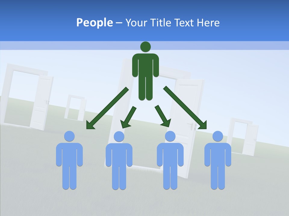 Way Imaginary Paradise PowerPoint Template