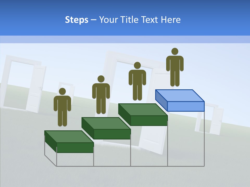 Way Imaginary Paradise PowerPoint Template