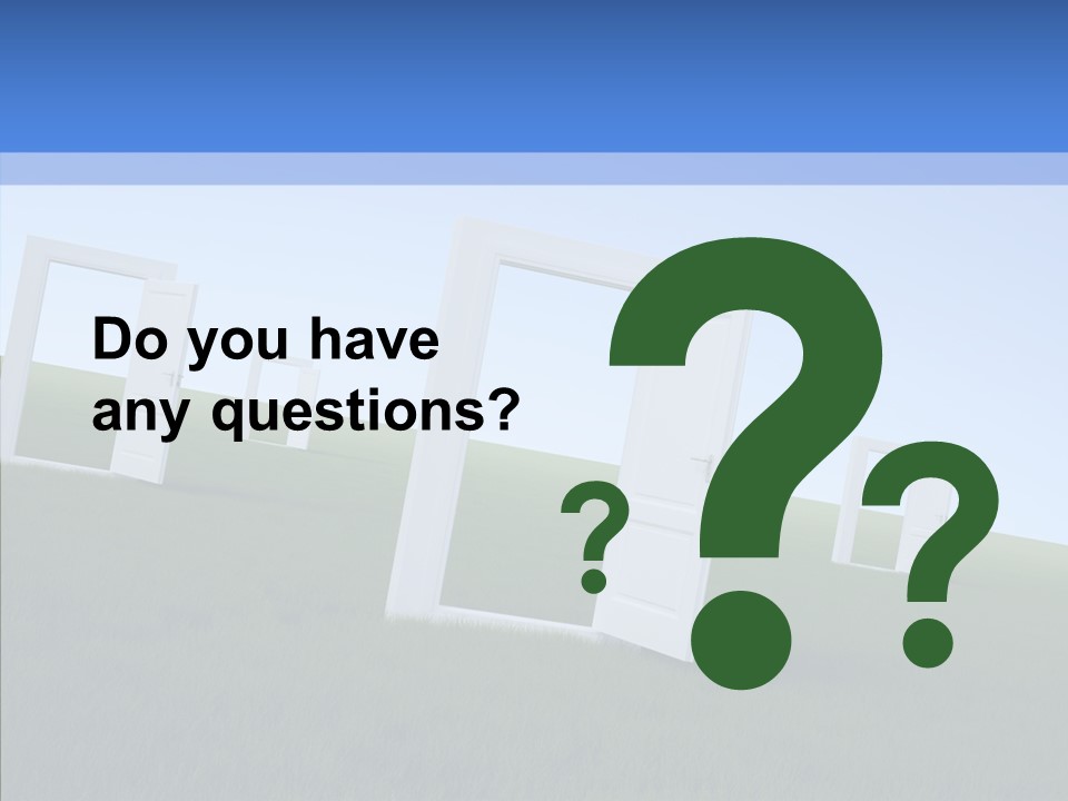 Way Imaginary Paradise PowerPoint Template