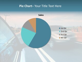 Race Traffic Way PowerPoint Template