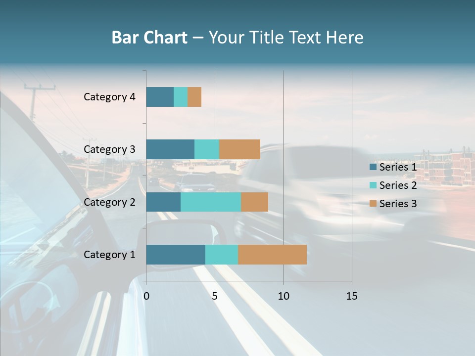 Race Traffic Way PowerPoint Template