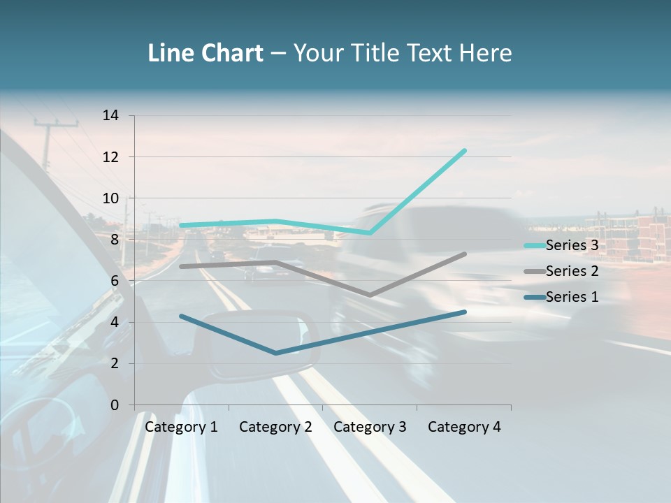 Race Traffic Way PowerPoint Template