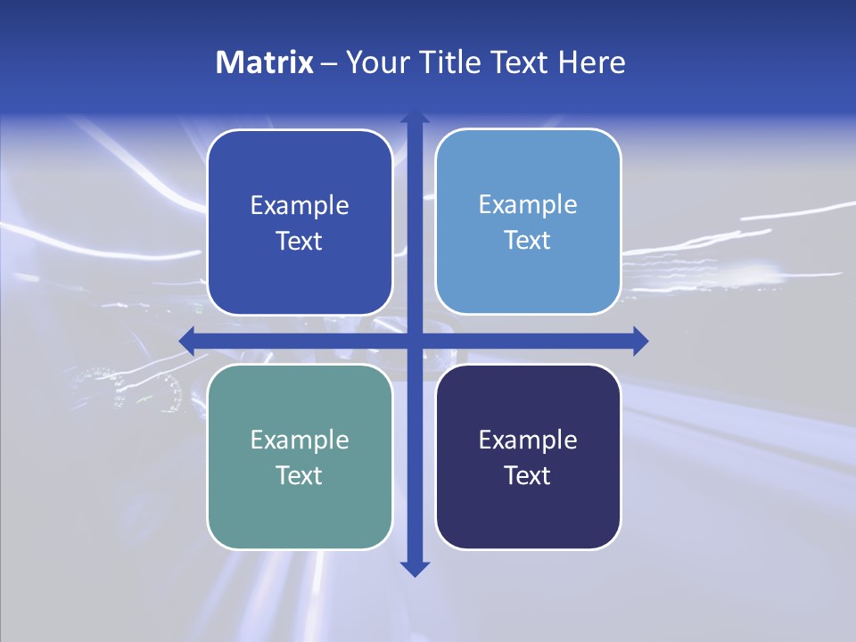 Background Zoom Glow PowerPoint Template