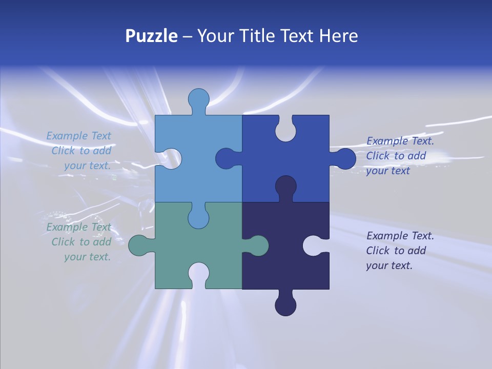 Background Zoom Glow PowerPoint Template