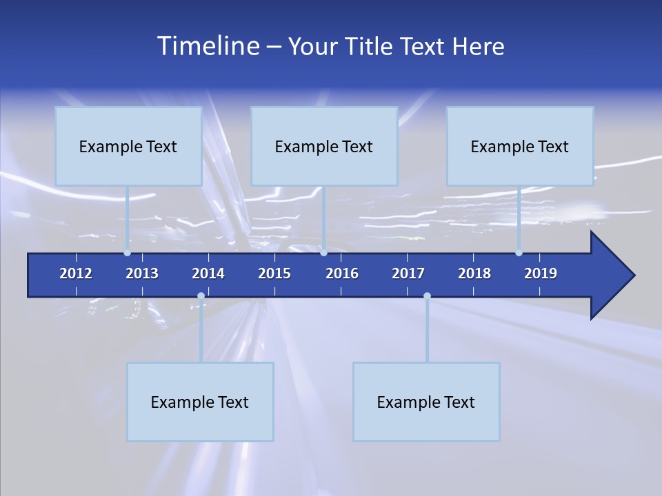 Background Zoom Glow PowerPoint Template