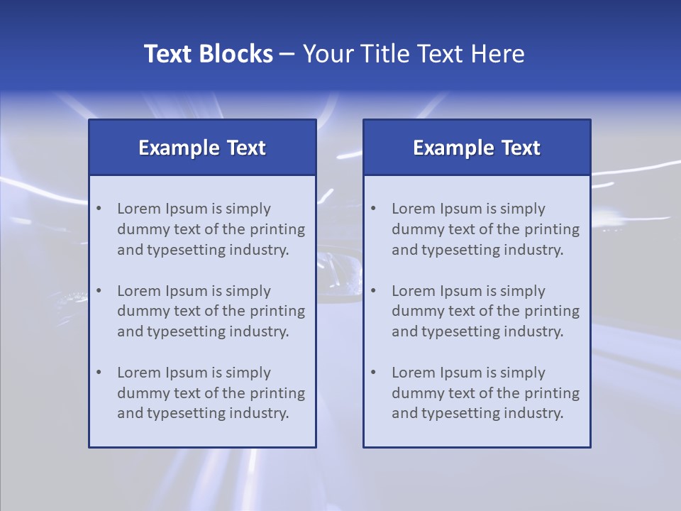 Background Zoom Glow PowerPoint Template