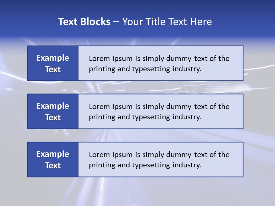 Background Zoom Glow PowerPoint Template