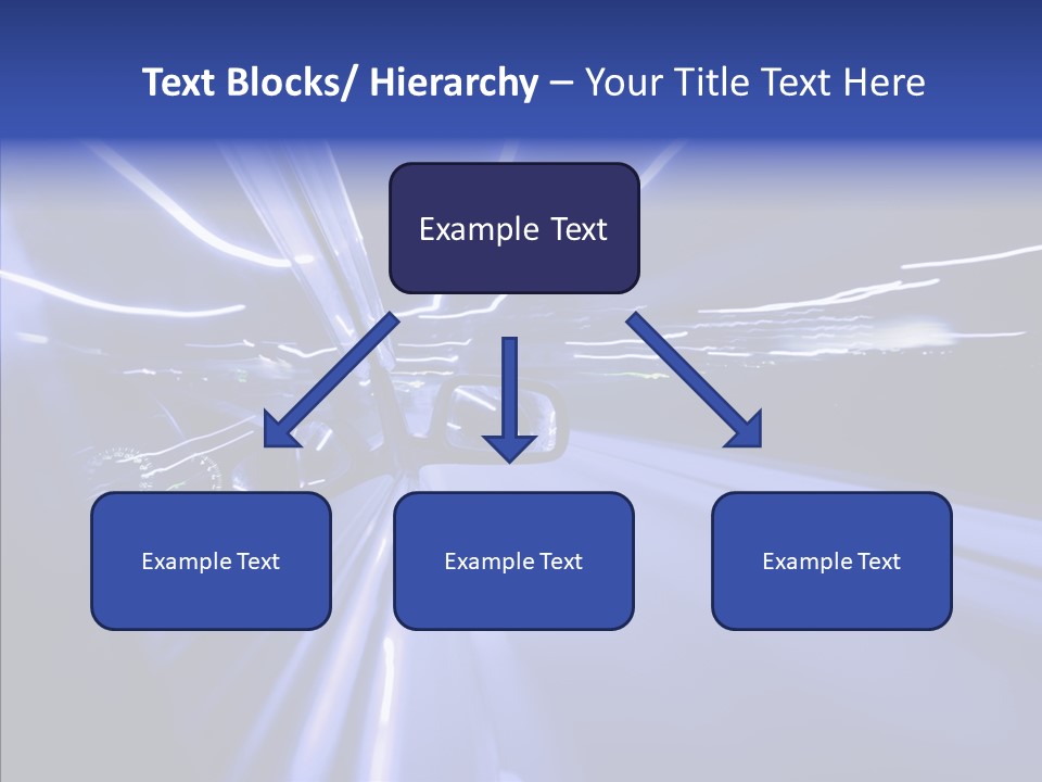 Background Zoom Glow PowerPoint Template
