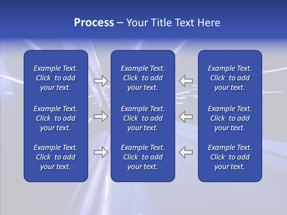 Background Zoom Glow PowerPoint Template