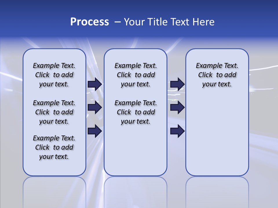 Background Zoom Glow PowerPoint Template