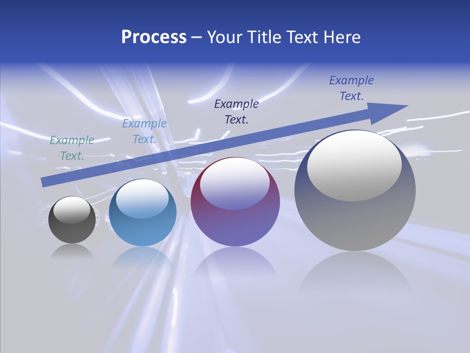 Background Zoom Glow PowerPoint Template