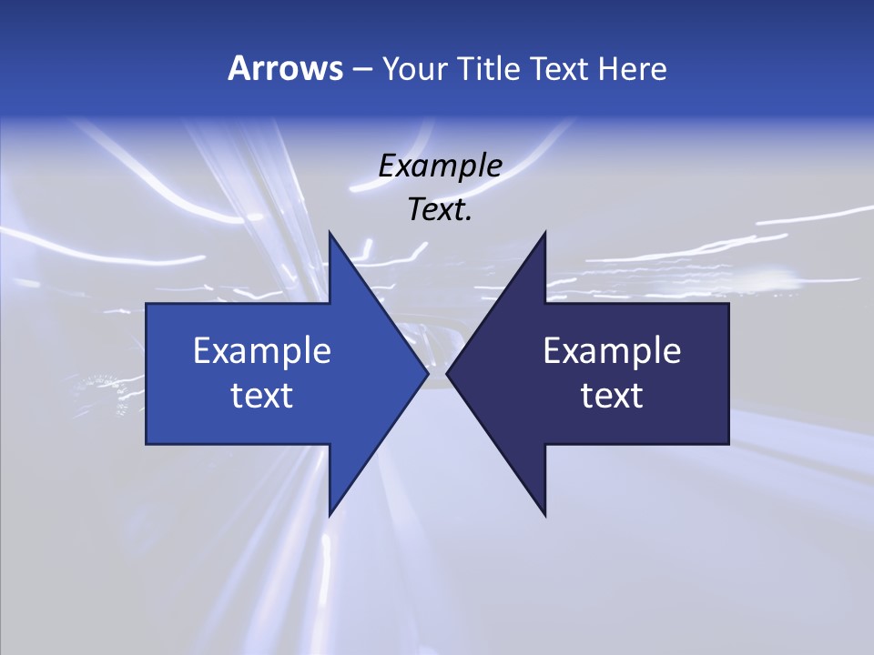 Background Zoom Glow PowerPoint Template