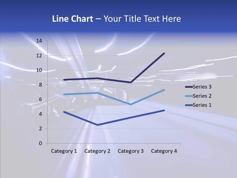 Background Zoom Glow PowerPoint Template
