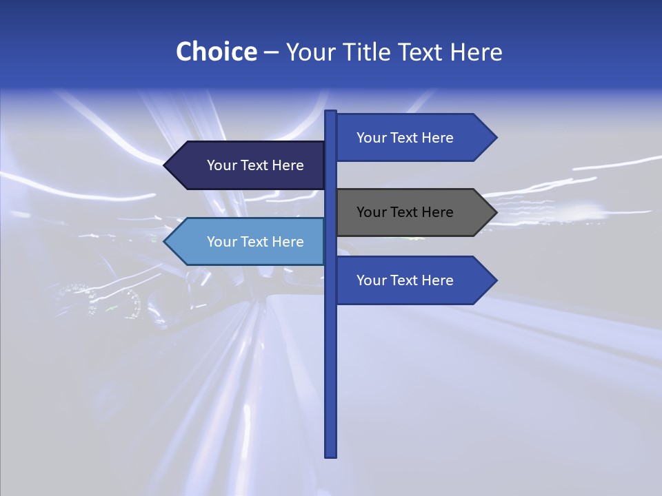 Background Zoom Glow PowerPoint Template