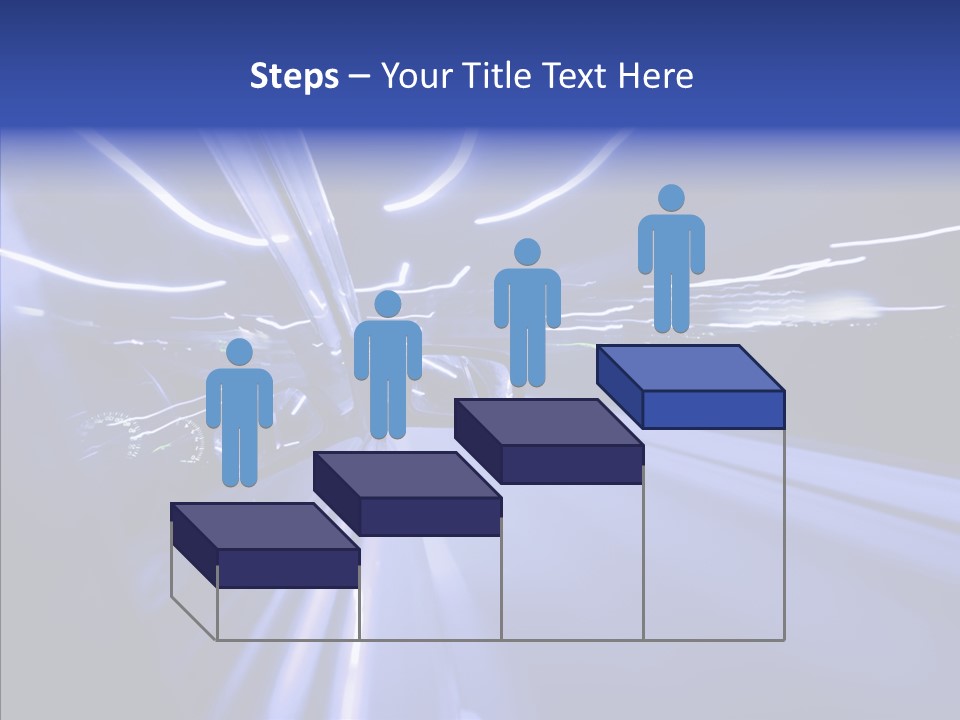 Background Zoom Glow PowerPoint Template