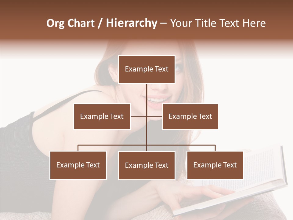 Girl Happy Home PowerPoint Template