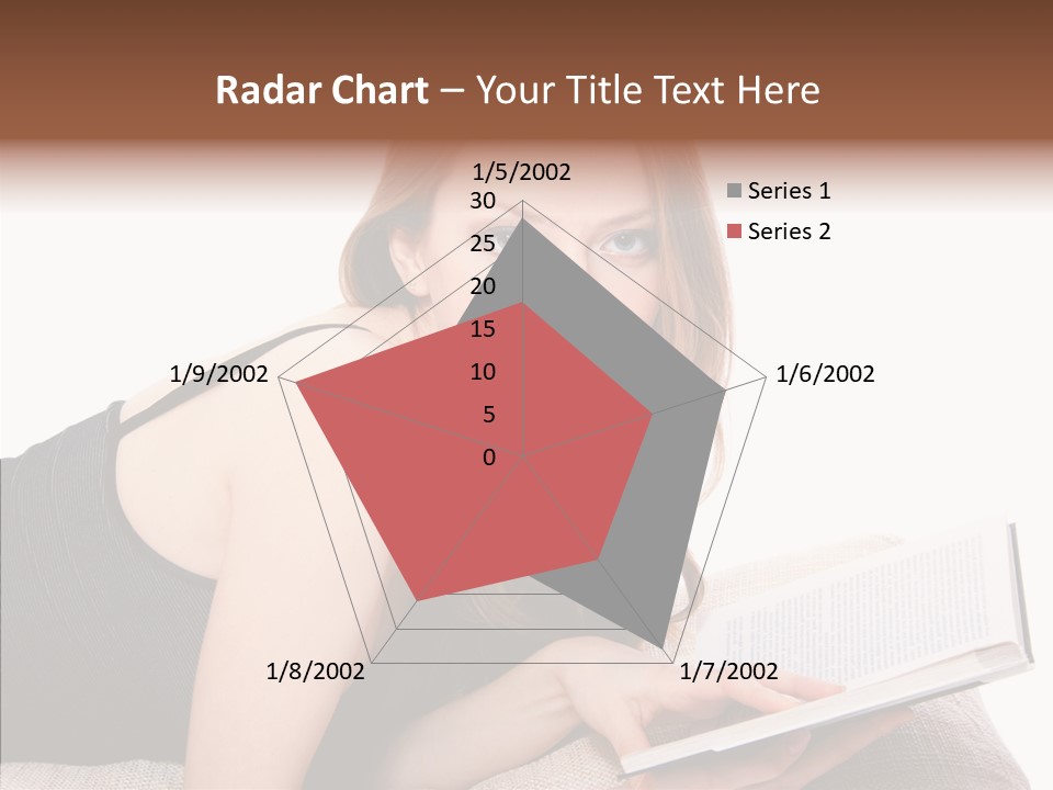 Girl Happy Home PowerPoint Template