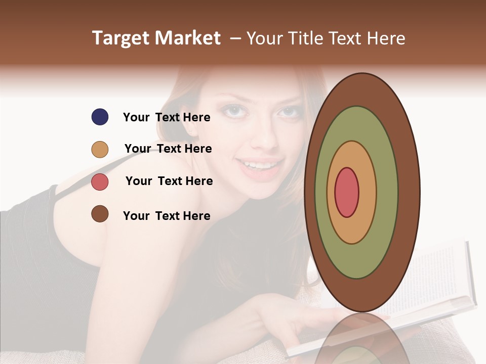 Girl Happy Home PowerPoint Template