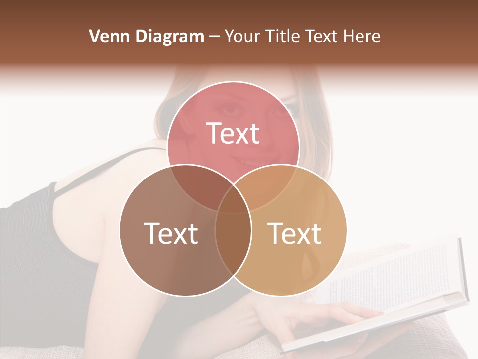 Girl Happy Home PowerPoint Template