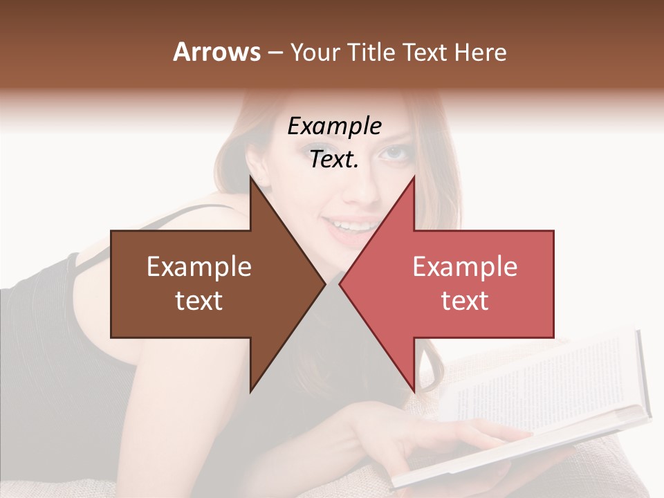 Girl Happy Home PowerPoint Template