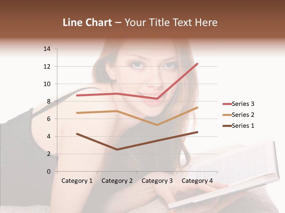 Girl Happy Home PowerPoint Template