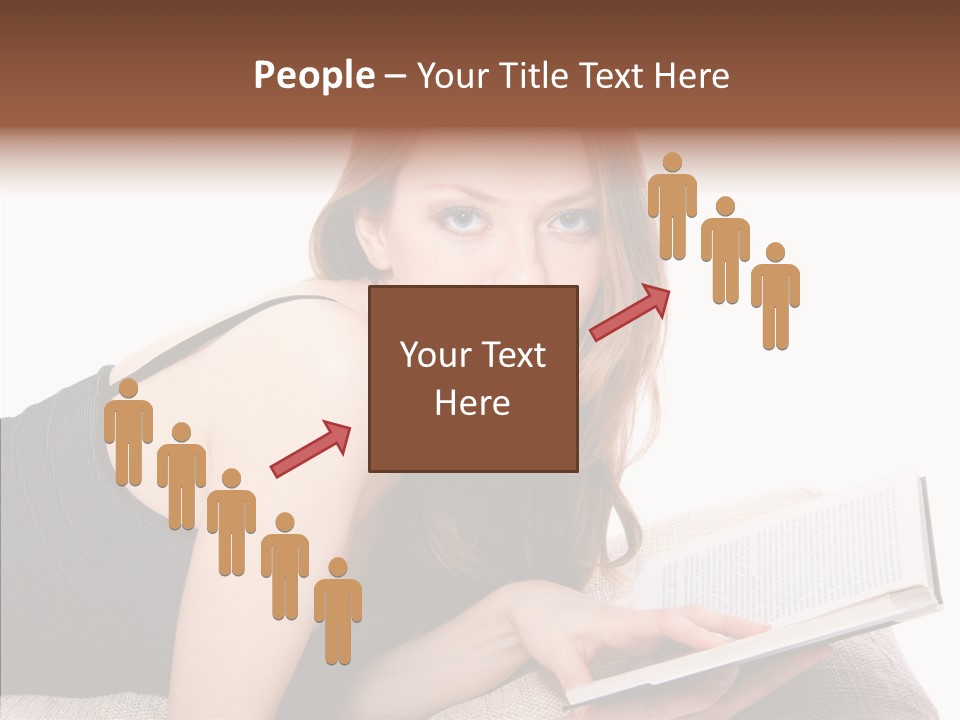 Girl Happy Home PowerPoint Template