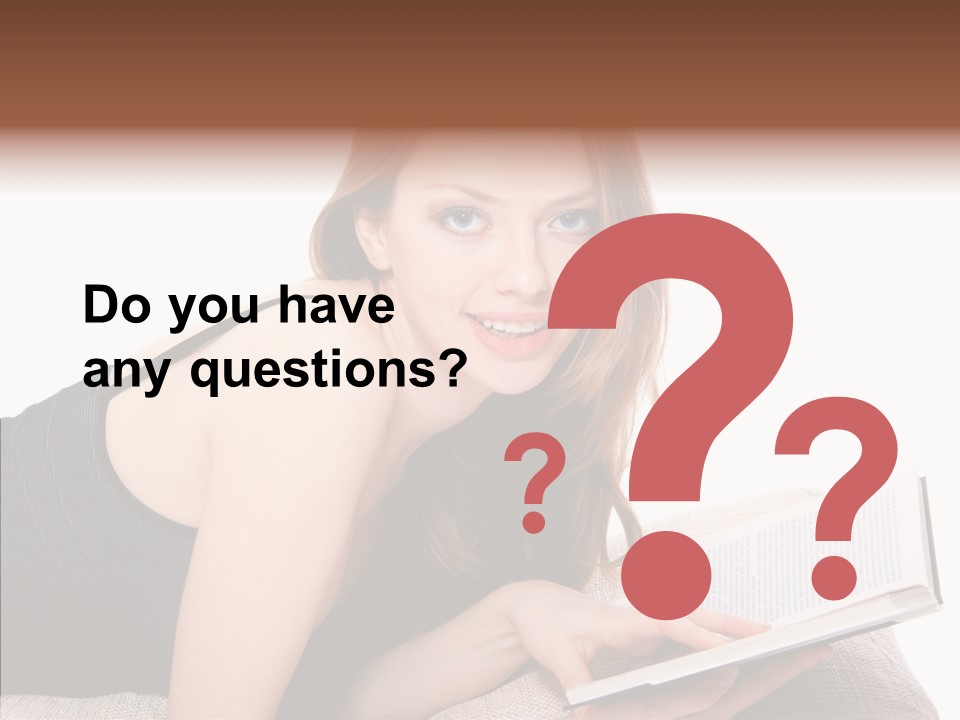 Girl Happy Home PowerPoint Template