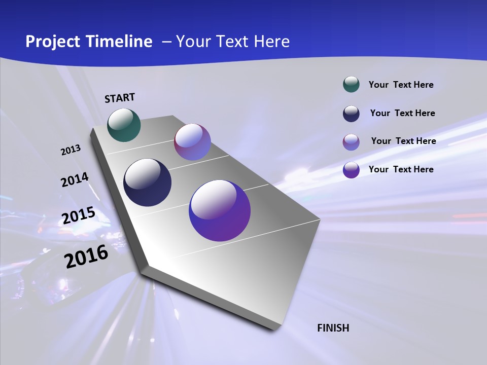 Destination Light Zoom PowerPoint Template