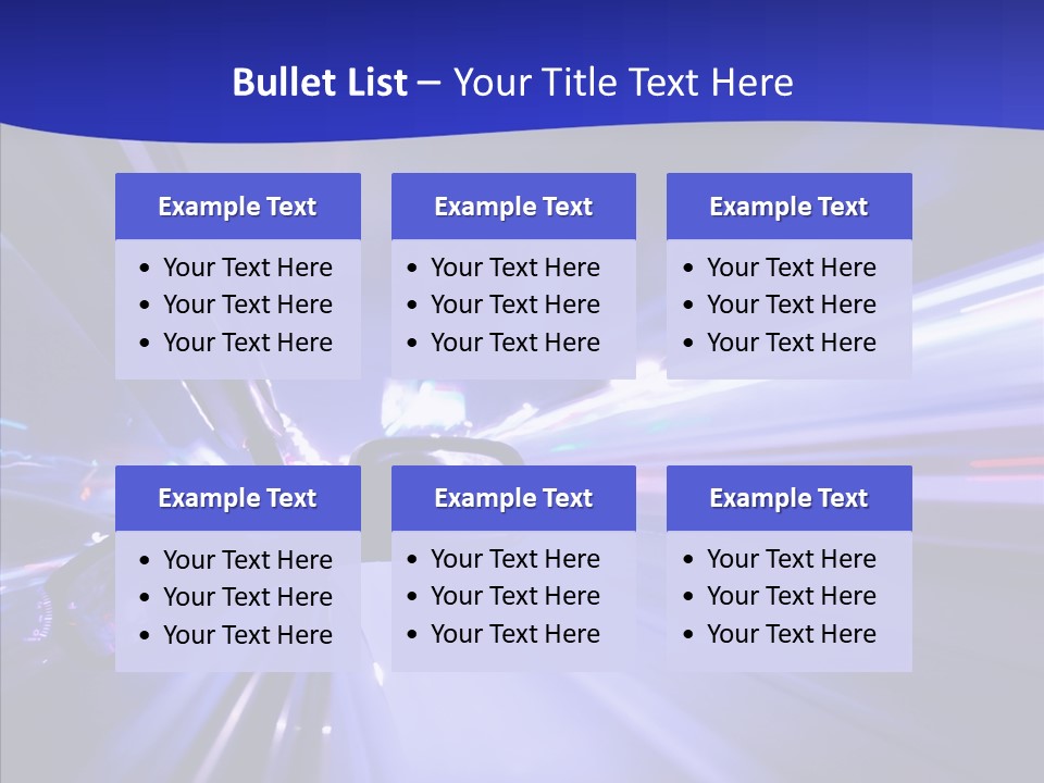 Destination Light Zoom PowerPoint Template