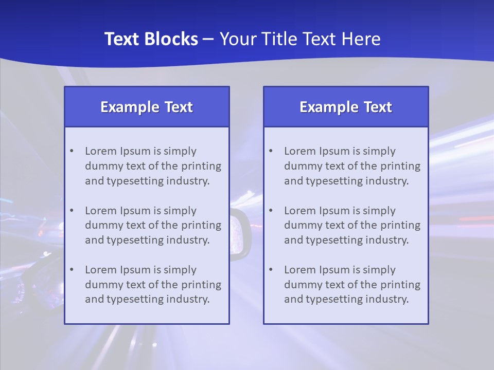Destination Light Zoom PowerPoint Template